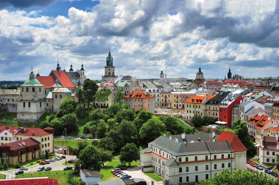 panorama Lublina