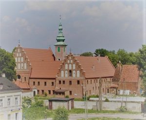 Widok na Klasztor Ojców Bernardynów w Radomiu